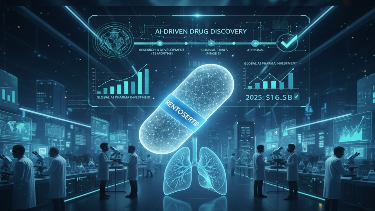 Yapay Zeka ile Tasarlanan İlk İlaç, Faz 3 Klinik Denemelerine Başladı