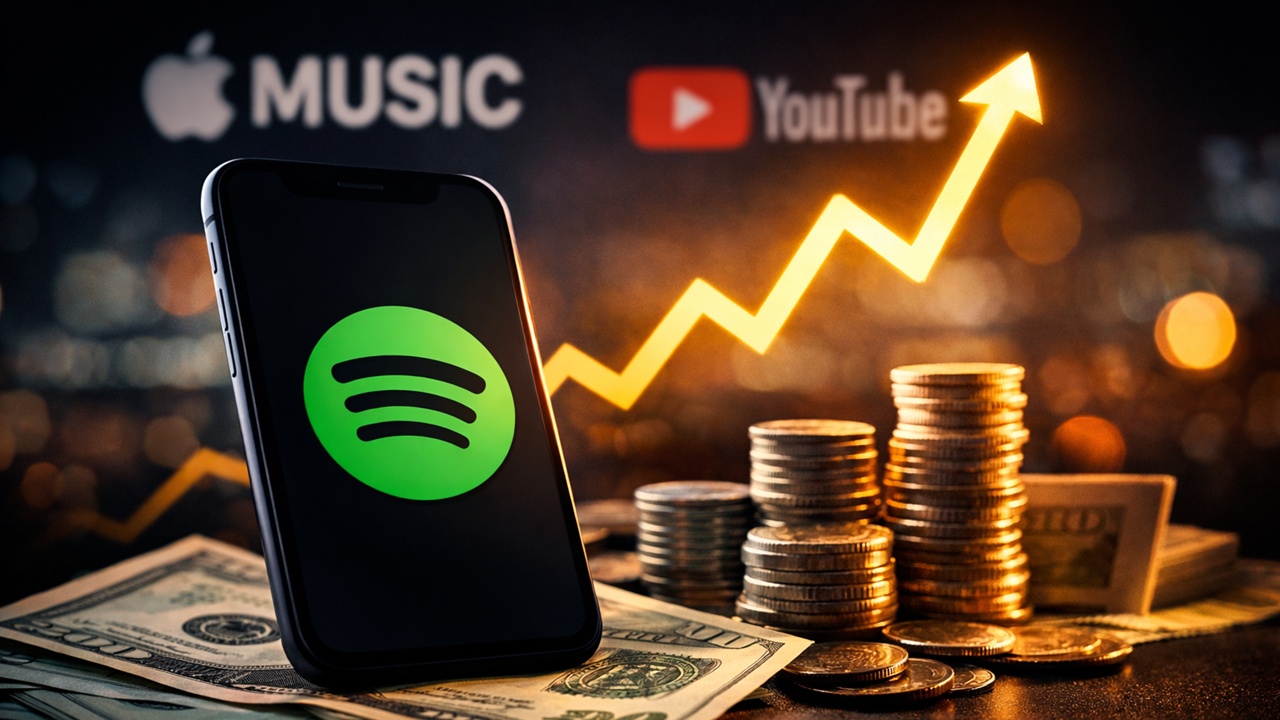 Spotify, En Yüksek Abonelik Ücretine Ulaşan Müzik Servisi Oldu