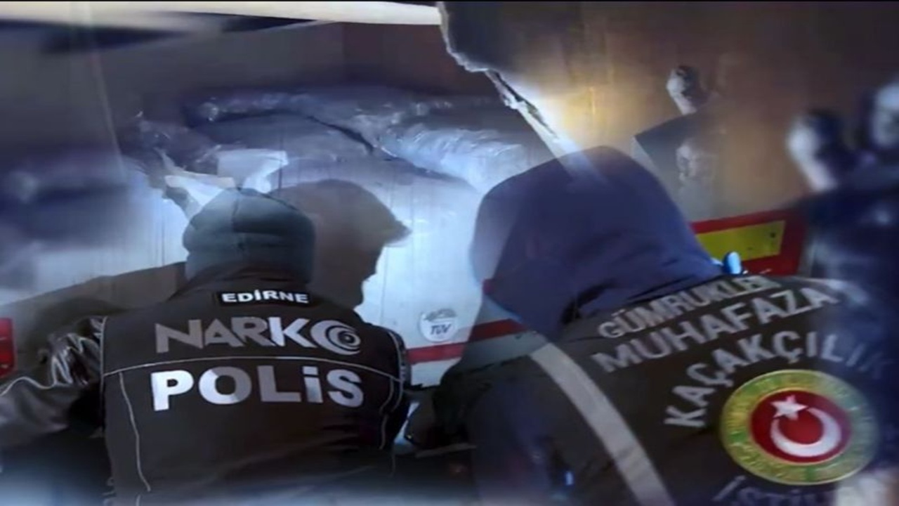 Edirne’de Uluslararası Uyuşturucu Operasyonu Düzenlendi