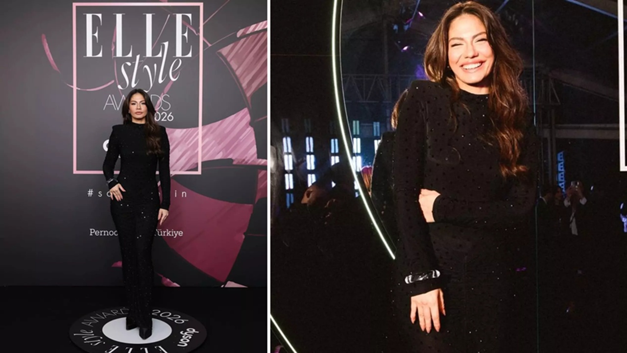 Demet Özdemir ELLE Style Awards 2026’da Siyah Şıklığı