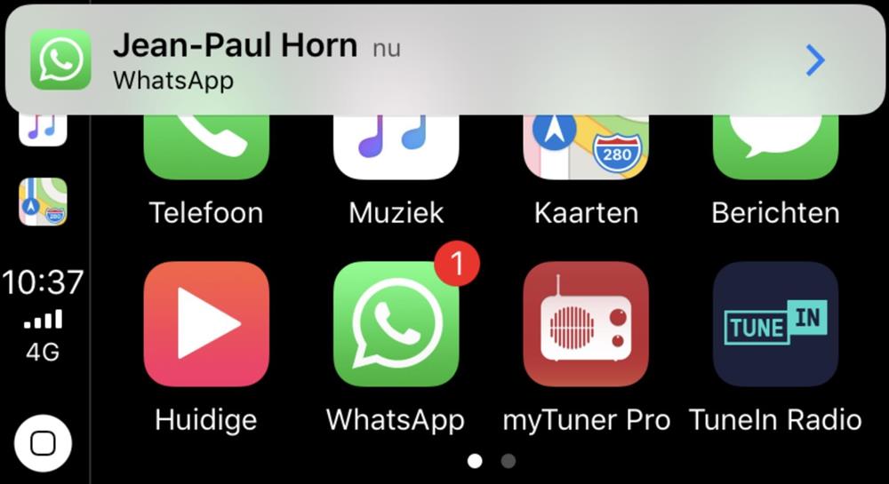 Apple CarPlay’li Otomobillerde WhatsApp Güncellemesi Test Ediliyor!